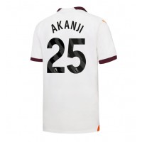 Camisa de Futebol Manchester City Manuel Akanji #25 Equipamento Secundário 2023-24 Manga Curta
